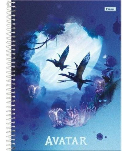 Caderno C/d 10 Materias Avatar 160 Folhas Foroni