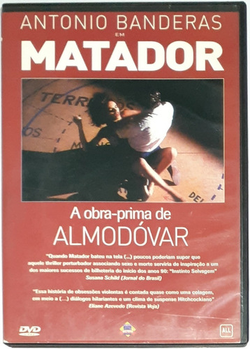 Dvd - Matador - Antonio Banderas Filme De Almodóvar