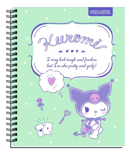 5 Cuadernos Universitarios Kuromi & Hello Kitty 100 Hojas