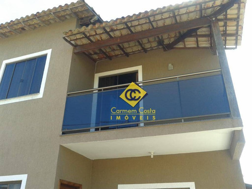 Imagem 1 de 24 de Casa Com 3 Dormitórios À Venda, 110 M² Por R$ 330.000,00 - Enseada Das Gaivotas - Rio Das Ostras/rj - Ca1517