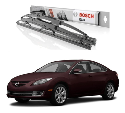 2 Plumas Limpiaparabrisas Bosch Mazda 6 2008-2012