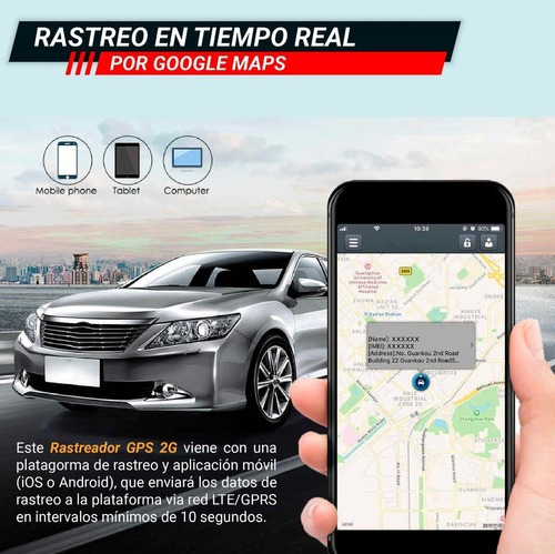 Imagen 2 de 9 de 10 Gps Mini Tracker Localizador Vehicular Tk311a Plataforma