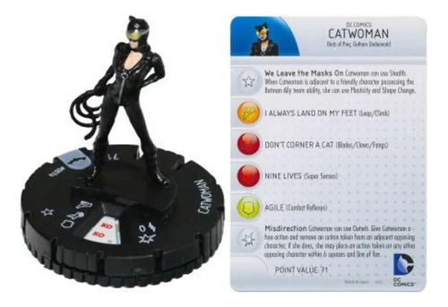 Catwoman #007a Batman Dc Heroclix Darkside Tcg