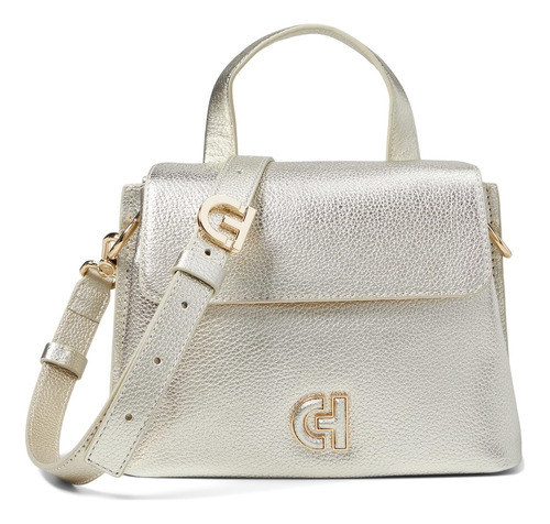 Cole Haan Mini Collect Satchel, Dorado