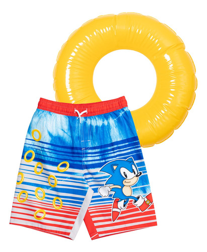 Producto Generico - Sega Sonic The Hedgehog - Traje De Bañ.