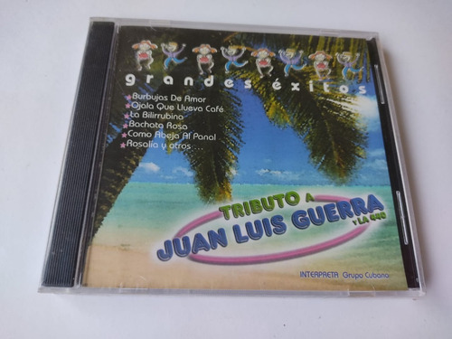 Cd Grandes Éxitos Tributo A Juan Luis Guerra Y La 440