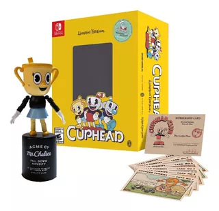 Cuphead Limited Edition Nintendo Switch Incluye Figura