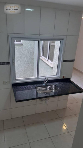 Imagem 2 de 19 de Apartamento Cobertura Sem Condominio Com 2 Dormitórios À Venda Por R$ 255.000 - Jardim Silvana - Santo André/sp - Ad0001