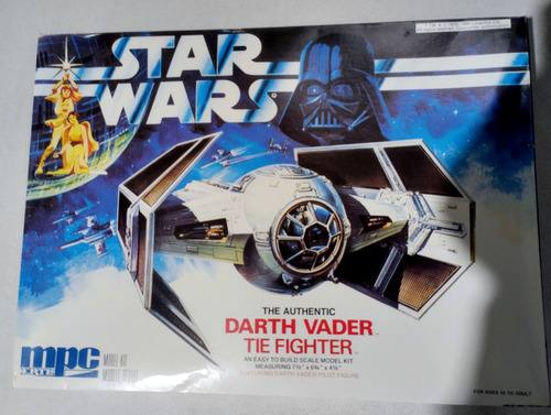 Lote De 3 Star Wars Amt/ertl/mpc Model Kits (Usado)