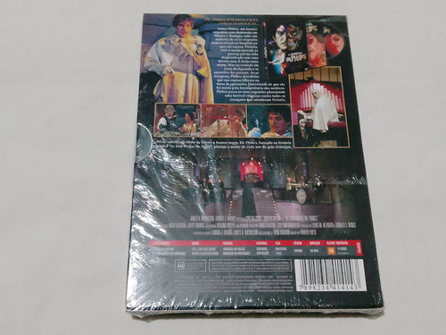 Dvd O Abominavel Dr Phibes Vincent Price - Lacrado Com Luva