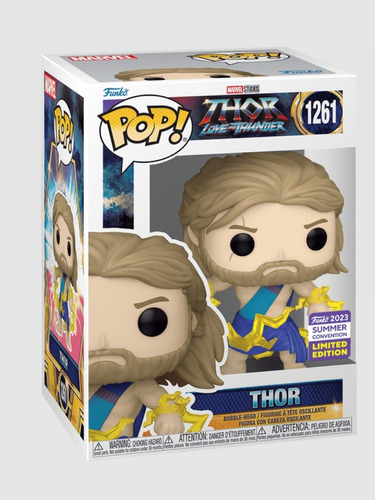 Thor Funko Pop Summer Convention Love And Thunder Marvel