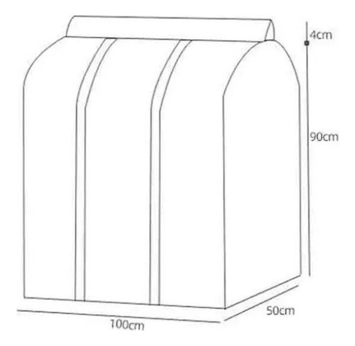 Bolsa Antipolvo Colgante For Protector De Cubierta De