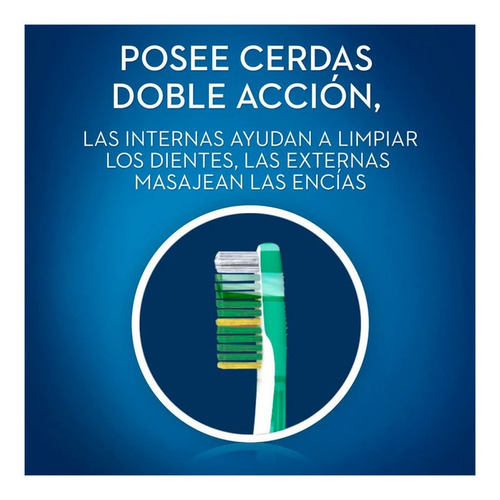 Imagen 4 de 7 de Cepillo Dental Oral B Pro Multiple Accion Suave X 2 Un