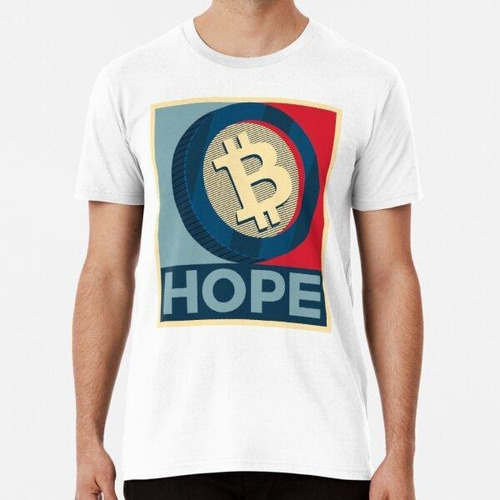 Remera Esperanza De Bitcoin Btc Algodon Premium