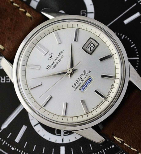 Relogio Seiko Automatico Weekdater Seikomatic