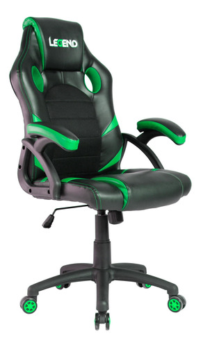 Silla Gamer Empoli Legend Reclinable Y Ajuste De Altura Loi 