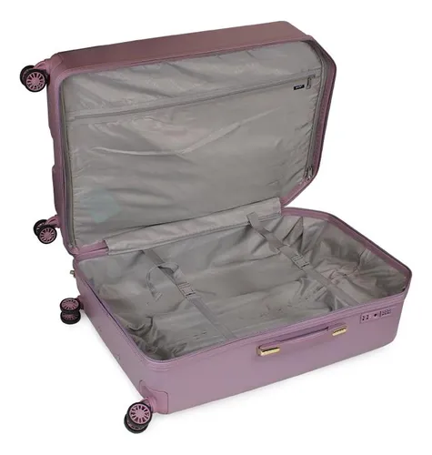 Pack 2 Maletas Donna Karan Liberty M 20kg + L 23kg Púrpura D