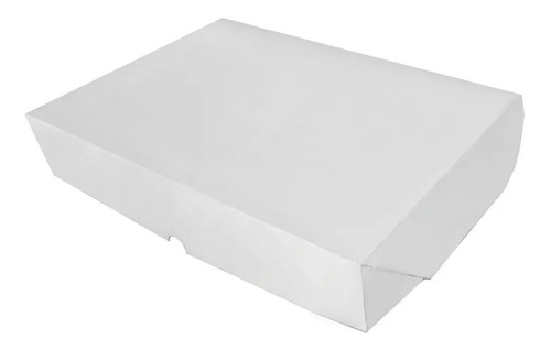 Caixa De Papel P/ Presente 20 Unid 35x24,5x6,5 R4 Branco