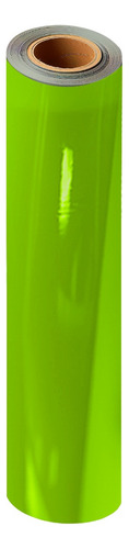 Vinil Automotriz Full Wrap De Textura Glossy 1.52x18 Mts Color Glossy Acid Green