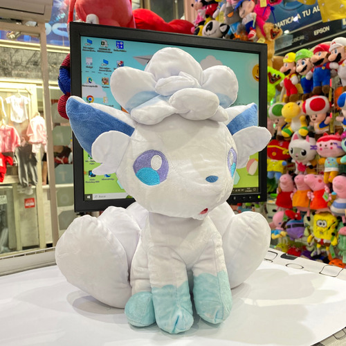 Vulpix Alola De Peluche Pokemon Grande 40 Cm