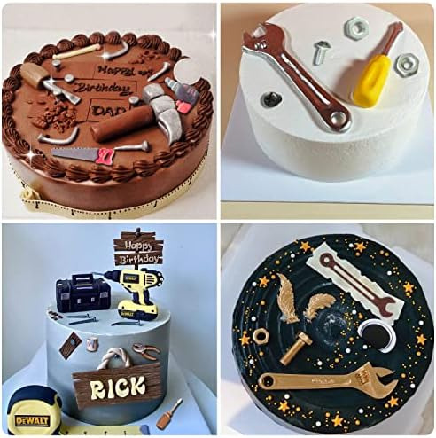 Mujiang Herramientas De Construcción Fondant Moldes De Silic