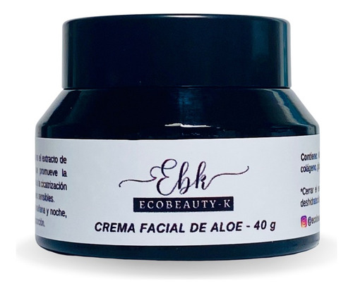 Crema Facial Hidratante Natural - mL a $580