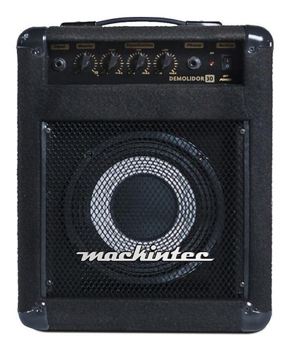 Imagem 1 de 2 de Amplificador Mackintec Demolidor 30 para baixo de 30W cor preto 110V/220V