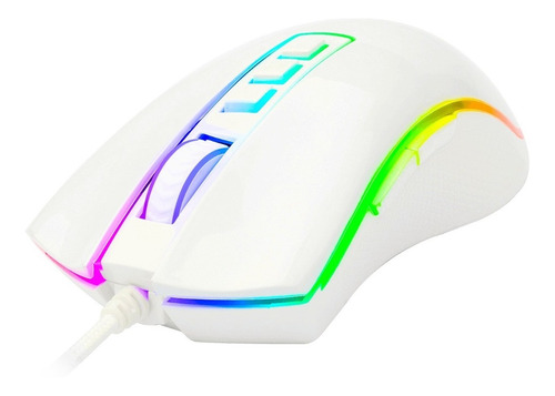 Mouse gamer Redragon Cobra White M711-W white