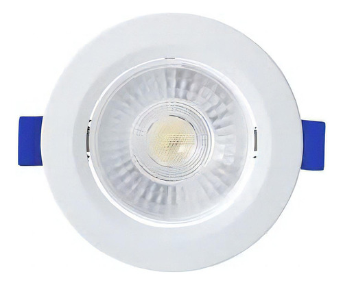 Spot Led Embutir Redondo 3w 6.500k Branco Blumenau