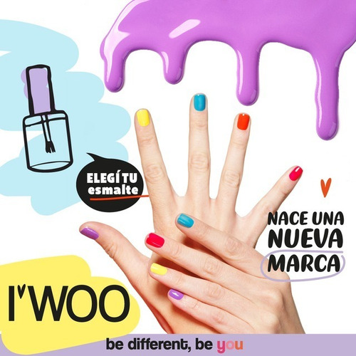 Imagen 3 de 3 de Kit Esmaltes Must Efecto Gel Iwoo Otowil X3 Unidades