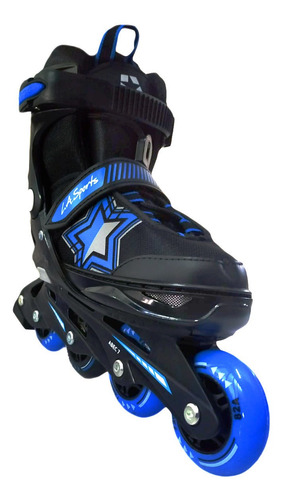Patines Con Bota Ajustable Recreativos Infantiles Deportivo