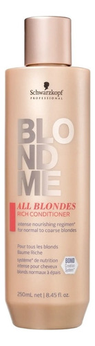 Condicionador Rich Blondme Schwarzkopf All Blondes 250ml