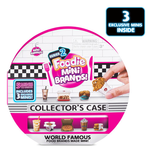 Zuru Mini Brands Foodie Series 2 Collector's Case By Zuru Ju