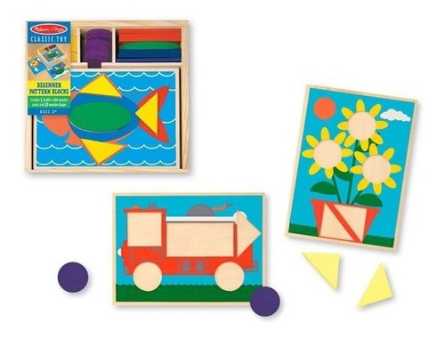Juguete Didáctico Bloque De Diseños Para Principiantes