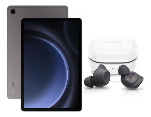 Tablet Samsung S9 Fe 128gb, 6gb +lápiz+funda+galaxy Buds Fe Color Gris