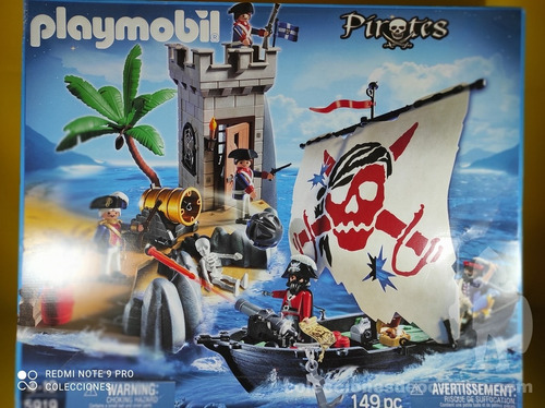 Playmobil 5919 Set Bastión Piratas Intek Bunny Toys