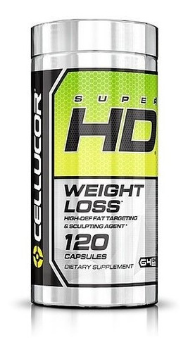 Cellucor Super Hd Pérdida De Peso Quemador De Grasa (120