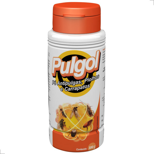 Remedio Para Pulga Cachorro Pequeno Porte Talco Pulgol 100g