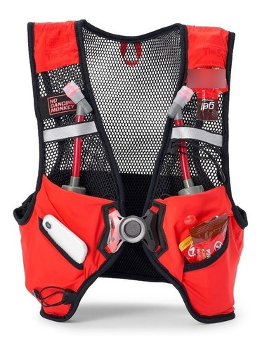 Chaleco Para Correr Running/hiking Uswe Pace 2 Red/black