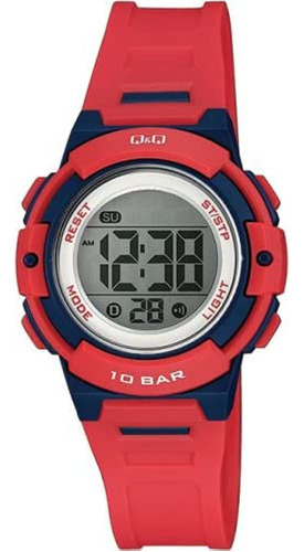 Reloj Deportivo Digital Para Mujer Qq Con Correa De Resina.