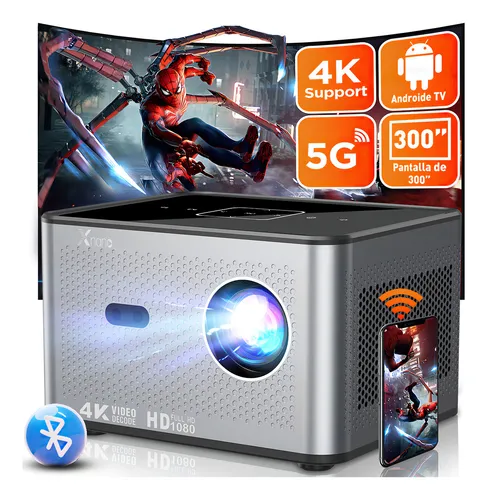 comprar Proyector 4k Profesional Android 10.0 Ultra Hd 14000 Lúmenes Led 3 Gb Ram + 16 Gb Rom Bluetooth 5.0 Wifi 5g \u002F 2.4g Sonido Hifi Con Puerto Rj45