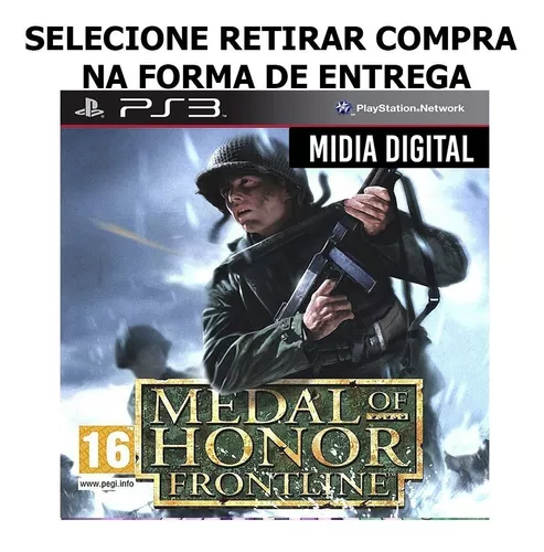 Medal of Honor Frontline (Classico Ps2) Midia Digital Ps3 - WR Games Os melhores  jogos estão aqui!!!!