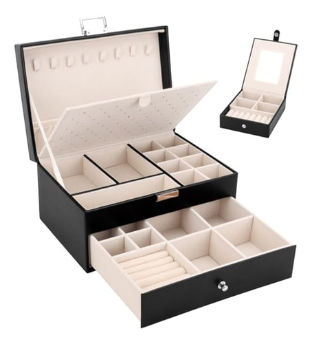 Joyeros Designster Caja Organizadora De Joyas, Joyero Grande