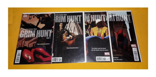 Amazing Spider-man Grim Hunt 4 Numeros Marvel Usa (Usado)