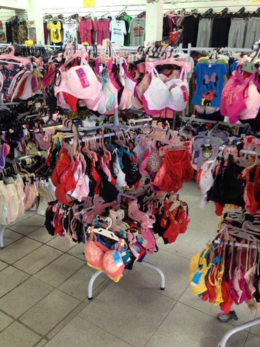Imagem 3 de 3 de Arara Para Lingerie Niveis Branco Calçinha Shots
