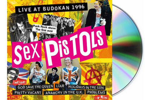 Sex Pistols - Live At Budokan 1996 - Cd Nuevo 