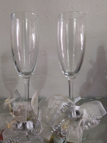 Copas Champaña Para Novios Matrimonio Boda