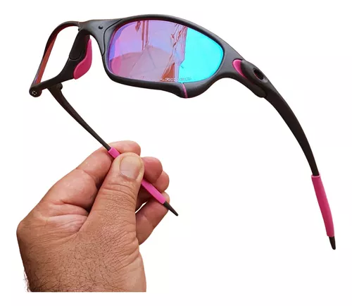 Juliet X-metal Pinada - kit borracha rosa - Lentes prizm