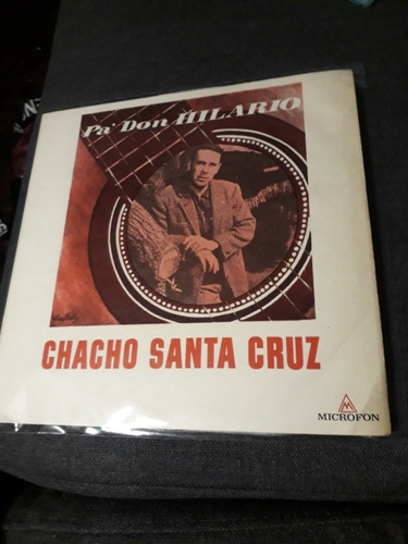 Vinilo  Chacho Santa Cruz