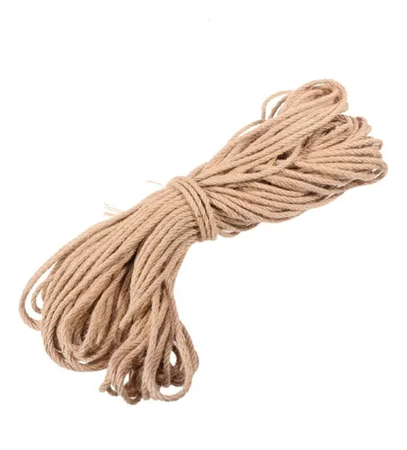 comprar Cuerda Cáñamo Yute 6mm 10 Metros Soga Decoracion Artesania